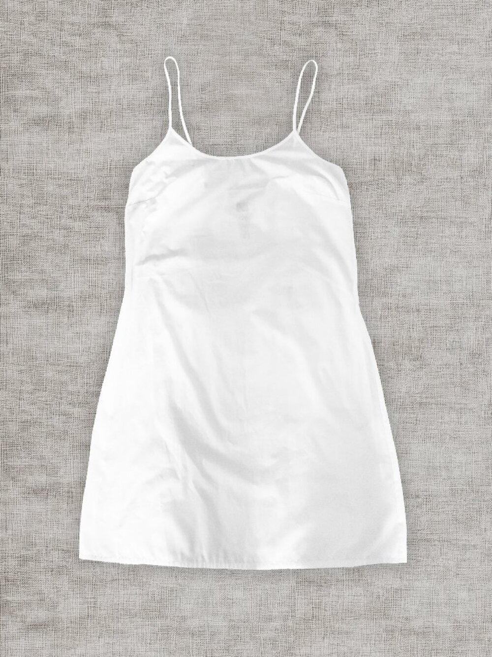 Laundry by Design White Slip-Inspired Mini Dress Size 10